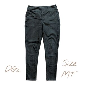 DG2 Black Denim Jeggings Medium Tall